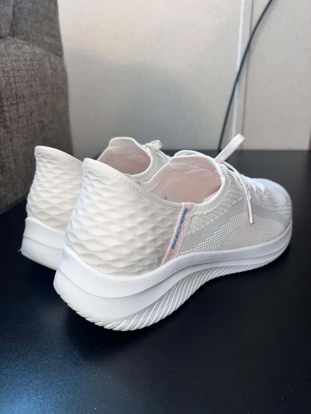 Skechers Hands Free Slip-ins Ultra Flex 3.0 Brilliant Path Women's Sneaker White - Picture 10 of 11